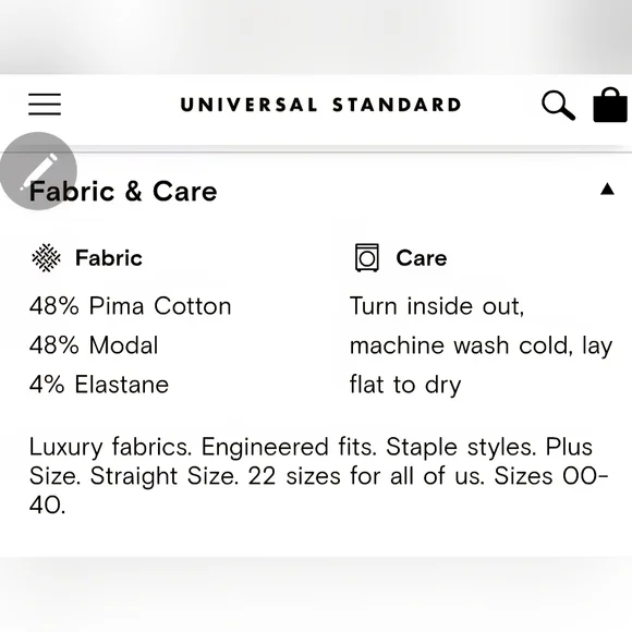 🦩Universal Standard Classic Black Cap Sleeve Top NWT SZ M Oversize Fits To XL - Picture 4 of 5